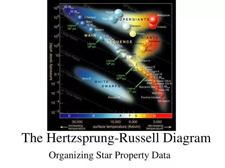the hertzsprung russell diagram