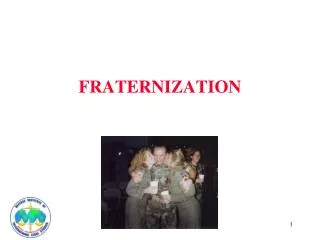 PPT - Department of the Army Fraternization Policy PowerPoint ...