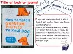 Teaching Quantum Physics to My Dog: A Hilarious Exploration of Science - slide 1