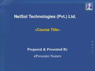 &lt;Course Title&gt;