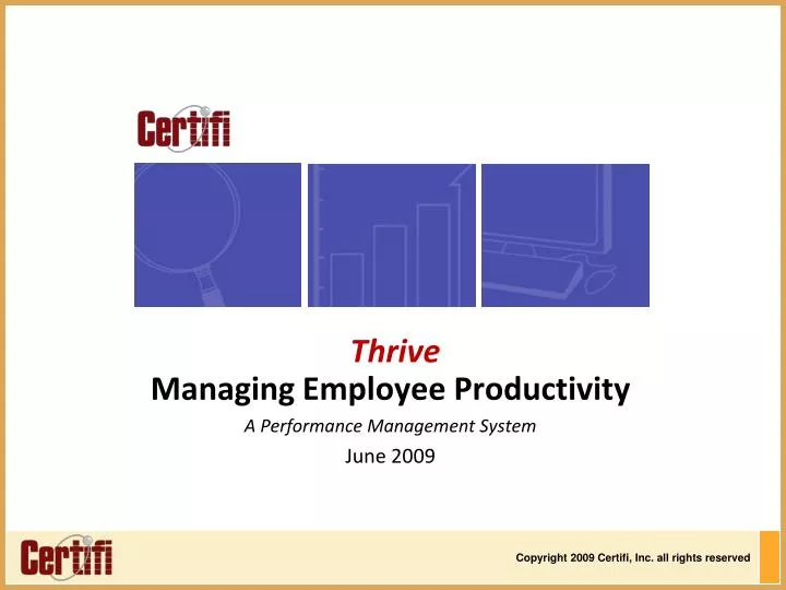 managing employee productivity a performance management system june 2009