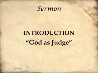 Sermon