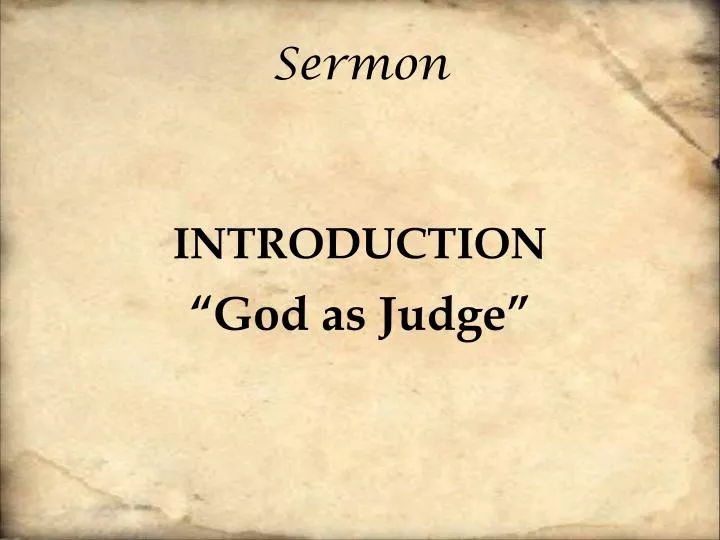 sermon