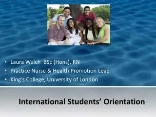 International Students’ Orientation
