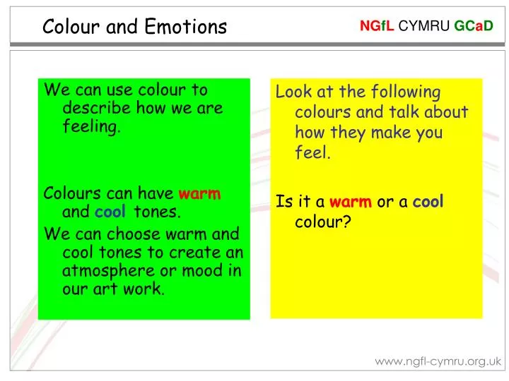 colour and emotions