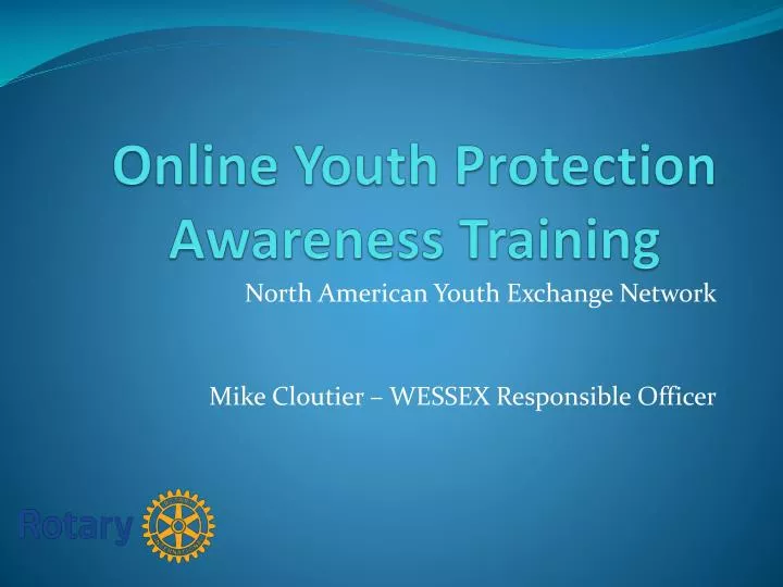 online youth protection awareness training