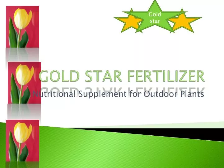 gold star fertilizer