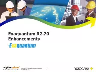 Exaquantum R2.70 Enhancements