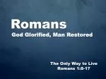 The Power of the Gospel: Paul’s Ministry Goals in Romans 1:8-17 - slide 1