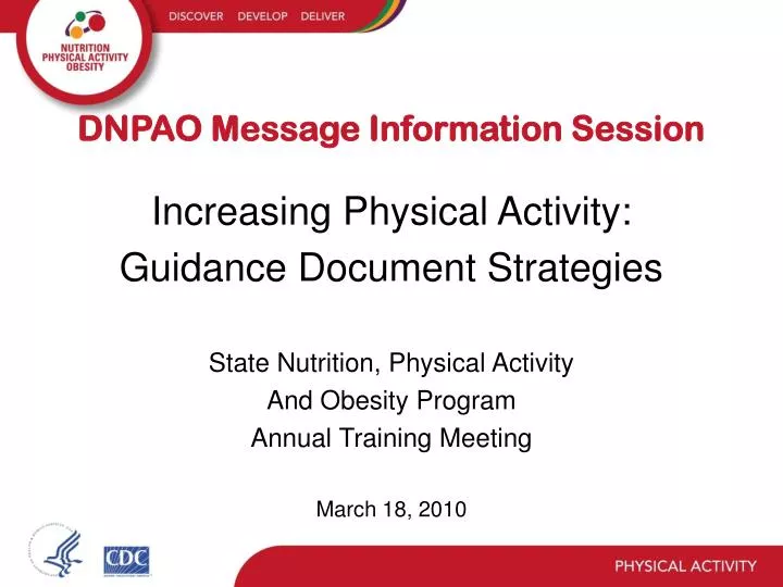 dnpao message information session
