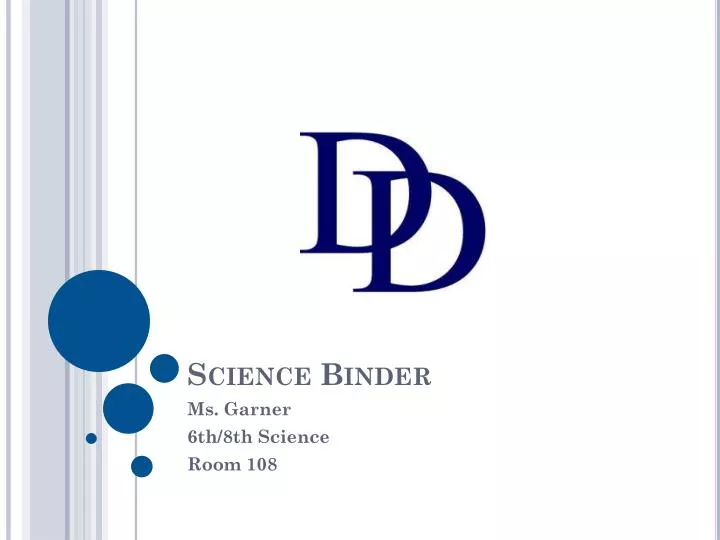 science binder