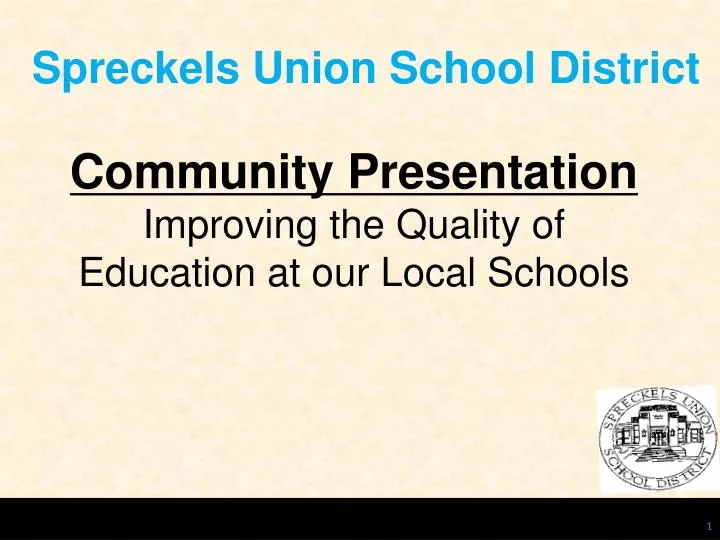 spreckels union school district