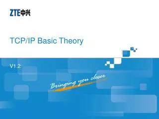 TCP/IP Basic Theory