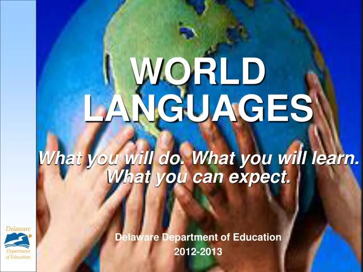 world languages what you will do what you will learn what you can expect
