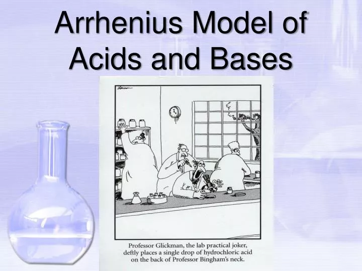 arrhenius model of acids and bases