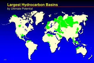 Largest Hydrocarbon Basins by Ultimate Potential