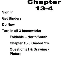 Chapter 13-4