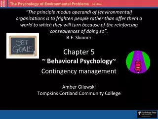 ~ Behavioral Psychology~