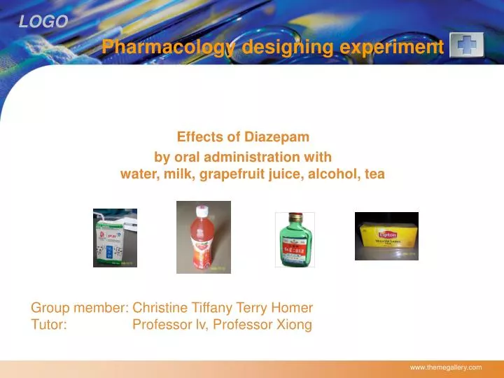 pharmacology designing experiment