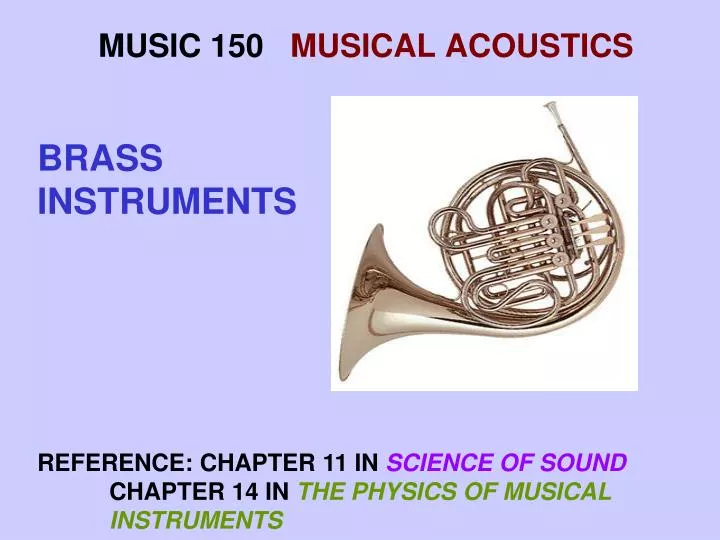 music 150 musical acoustics