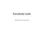 Everybody Leaks
