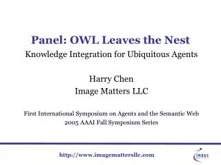 Panel: OWL Leaves the Nest