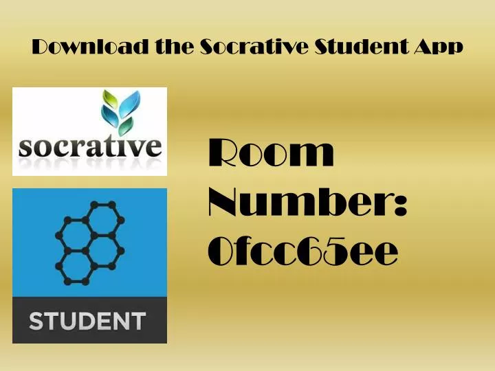 download the socrative student app