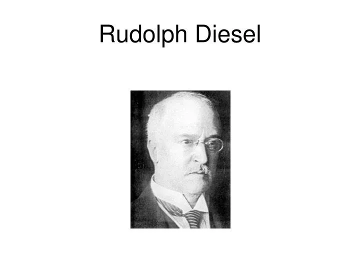 rudolph diesel