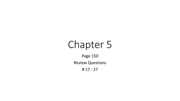 chapter 5