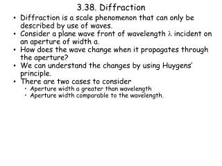 3.38. Diffraction
