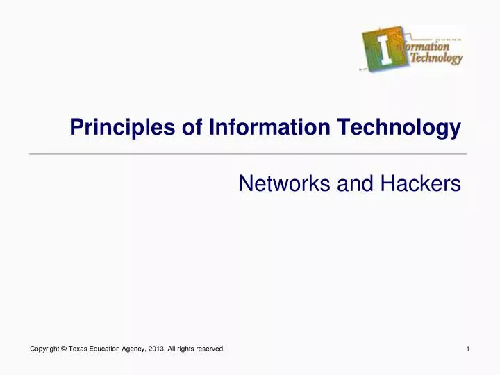 principles of information technology