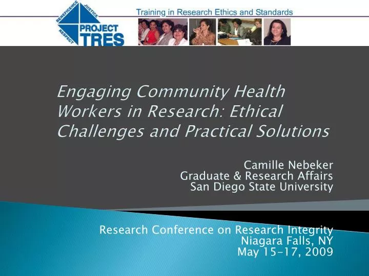 engaging community health workers in research ethical challenges and practical solutions