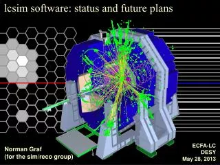 lcsim software: status and future plans