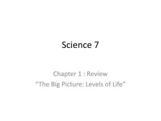 Science 7