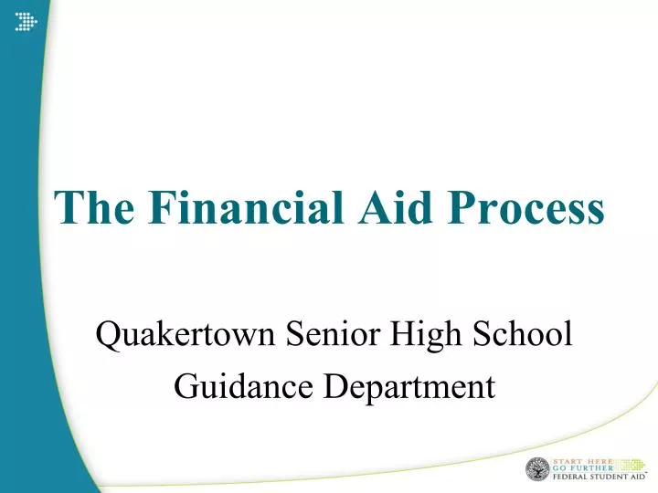 the financial aid process