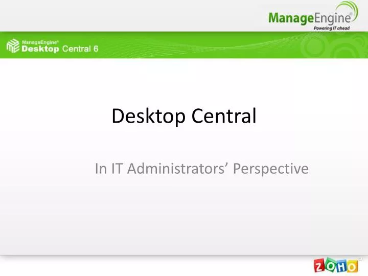 desktop central