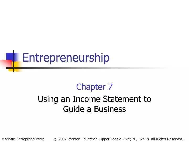 entrepreneurship