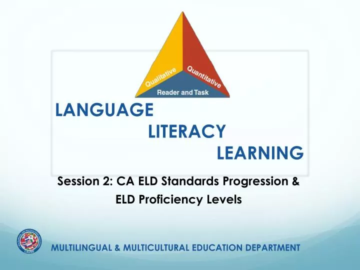 multilingual multicultural education department