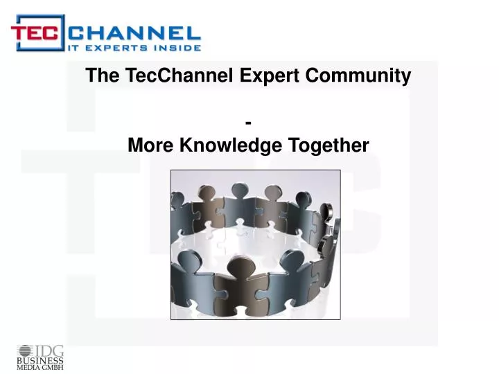 the tecchannel expert community more knowledge together