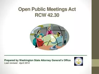 open public meetings act rcw 42 30