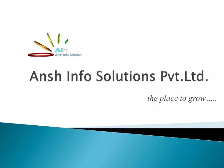 ansh info solutions pvt ltd