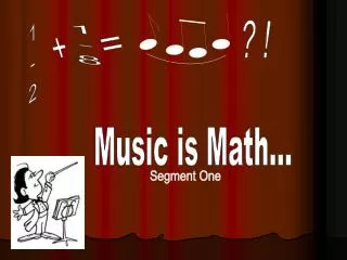 Music is Math...