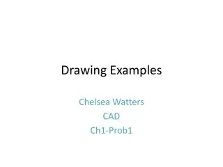 Drawing Examples