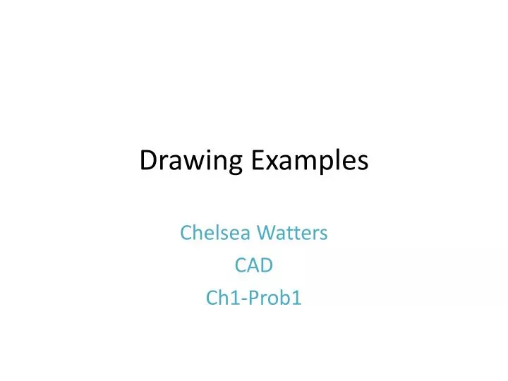 drawing examples