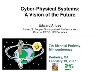 Cyber-Physical Systems: A Vision of the Future