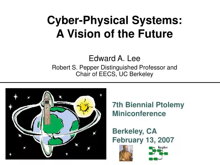 cyber physical systems a vision of the future