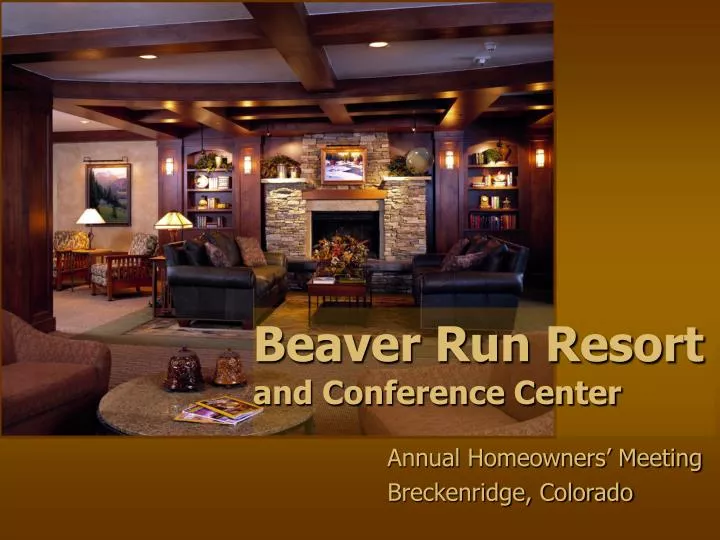 beaver run resort and conference center