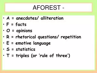 AFOREST -