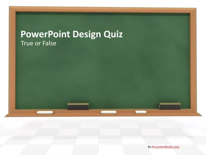 powerpoint design quiz