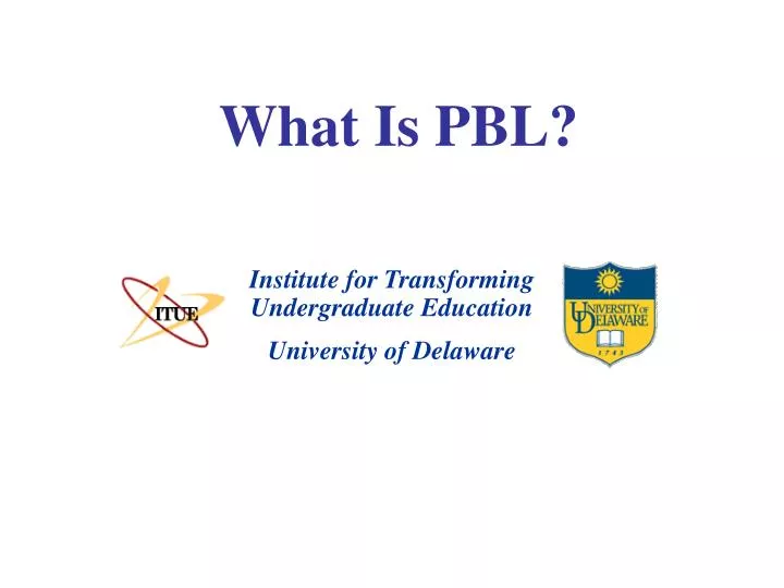 what is pbl